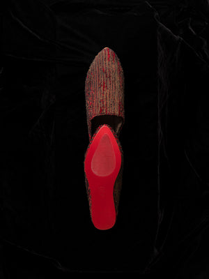 Maeve Red Mules