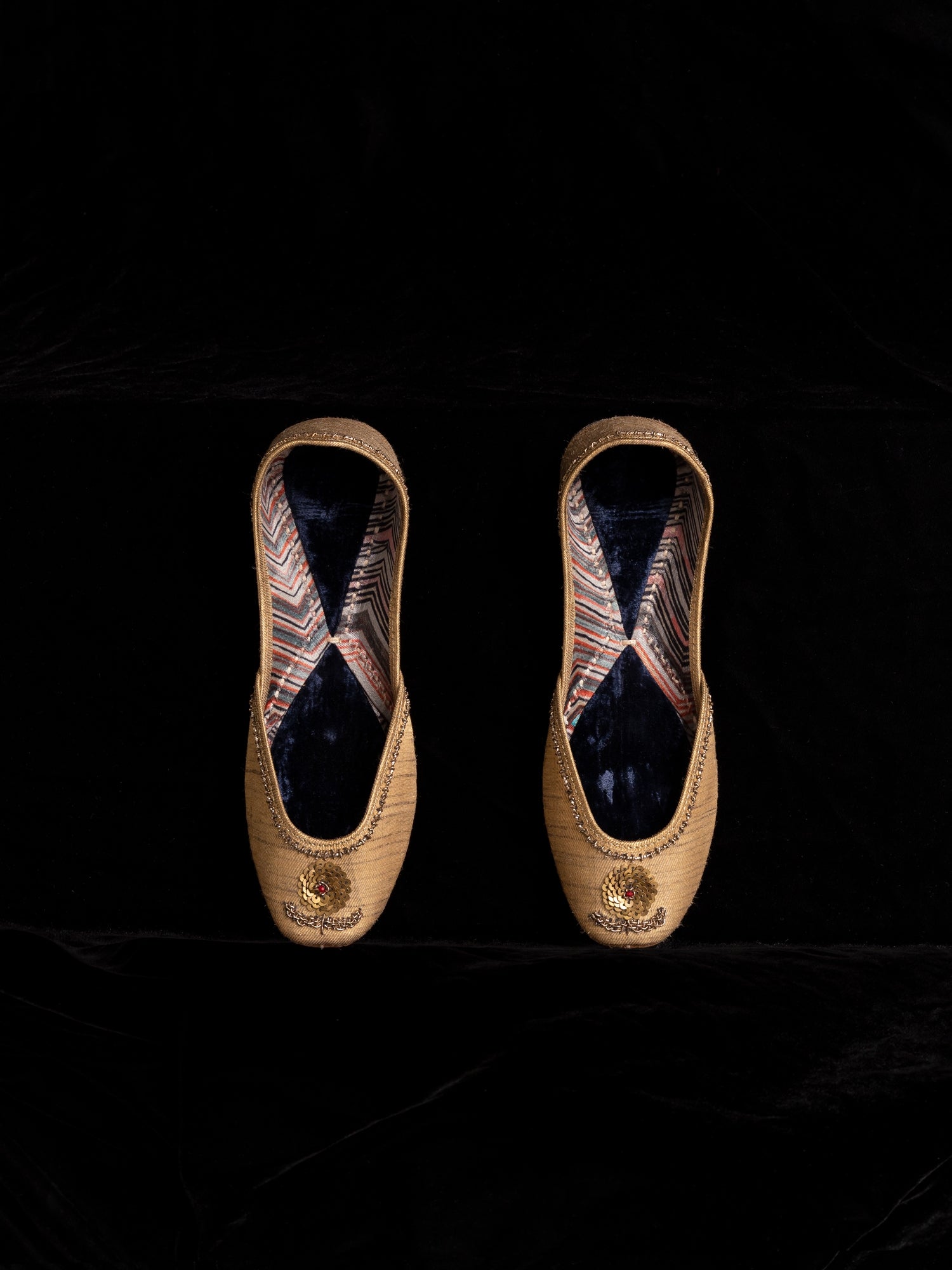 Zylpha Gold Red Jutti
