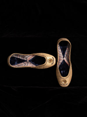 Zylpha Gold Red Jutti