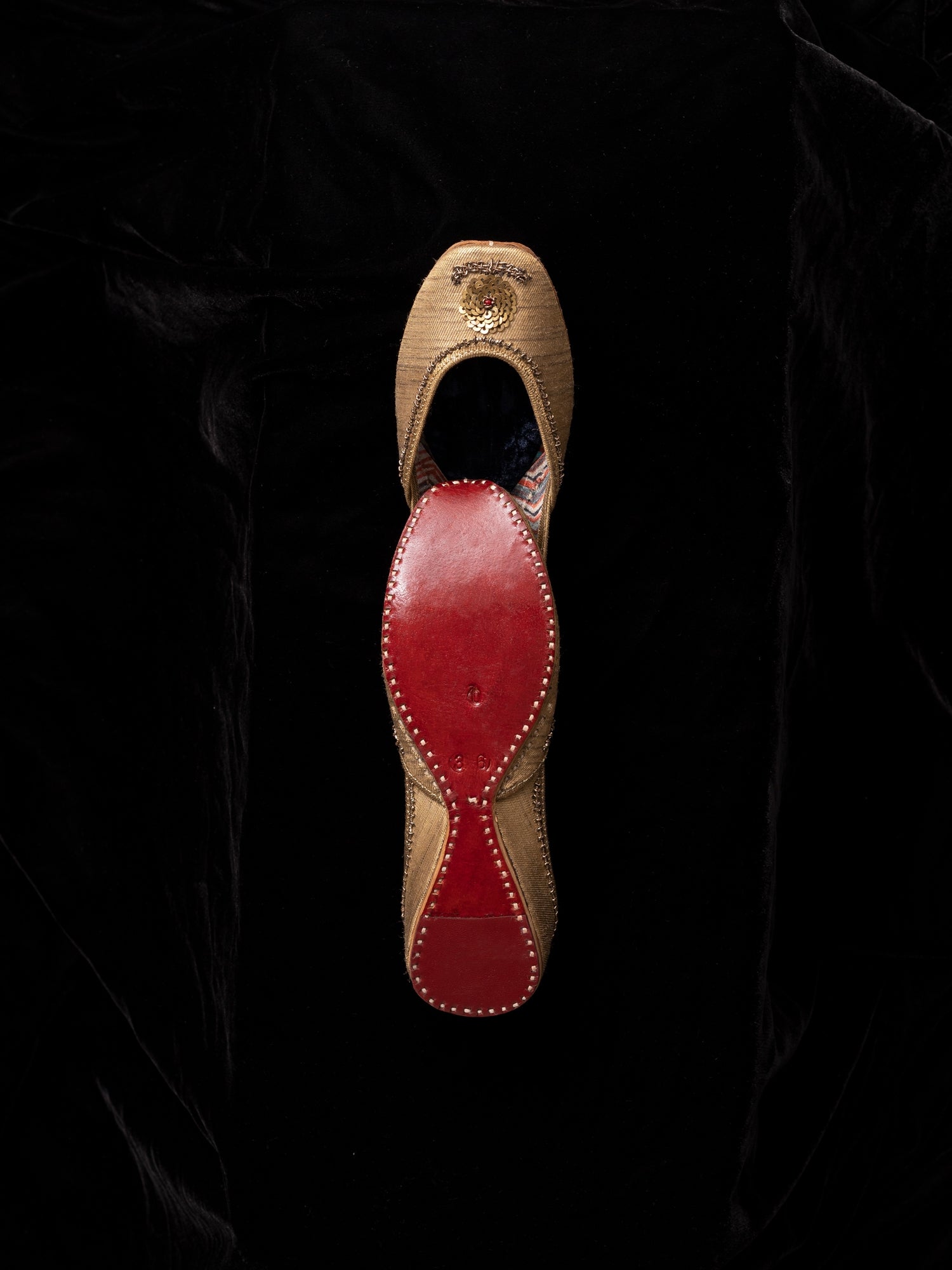 Zylpha Gold Red Jutti