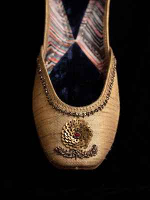 Zylpha Gold Red Jutti