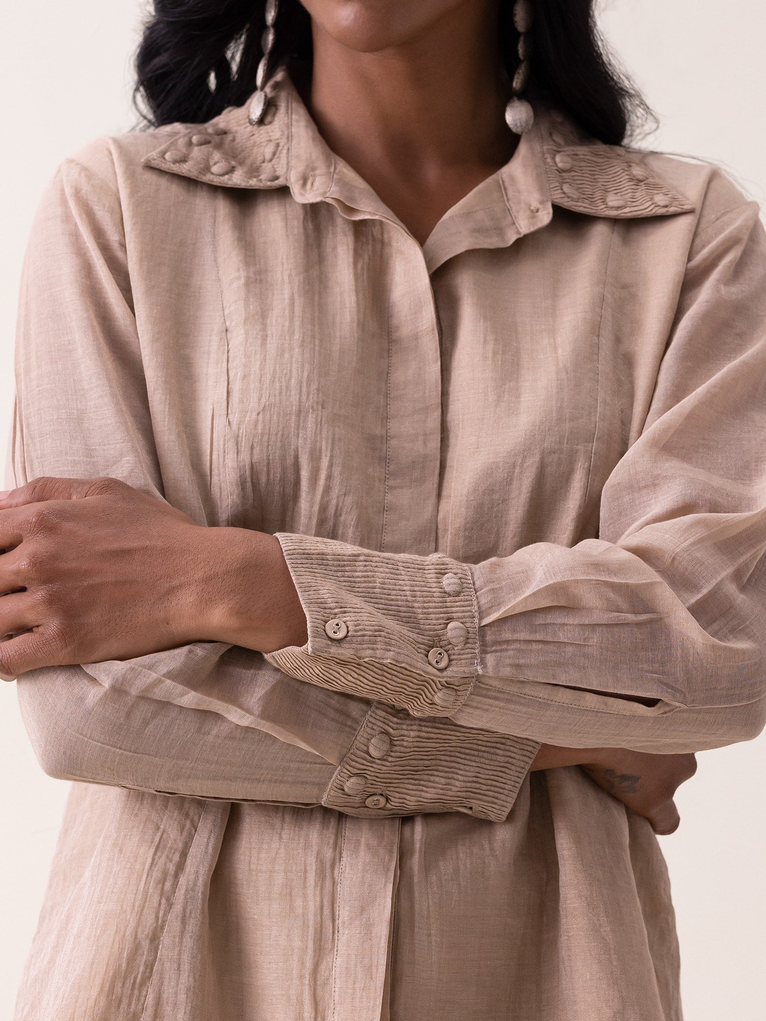 Claretta Beige Shirt