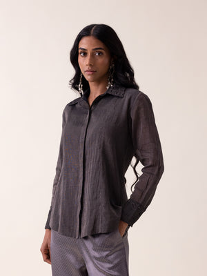 Claretta Charcoal Shirt