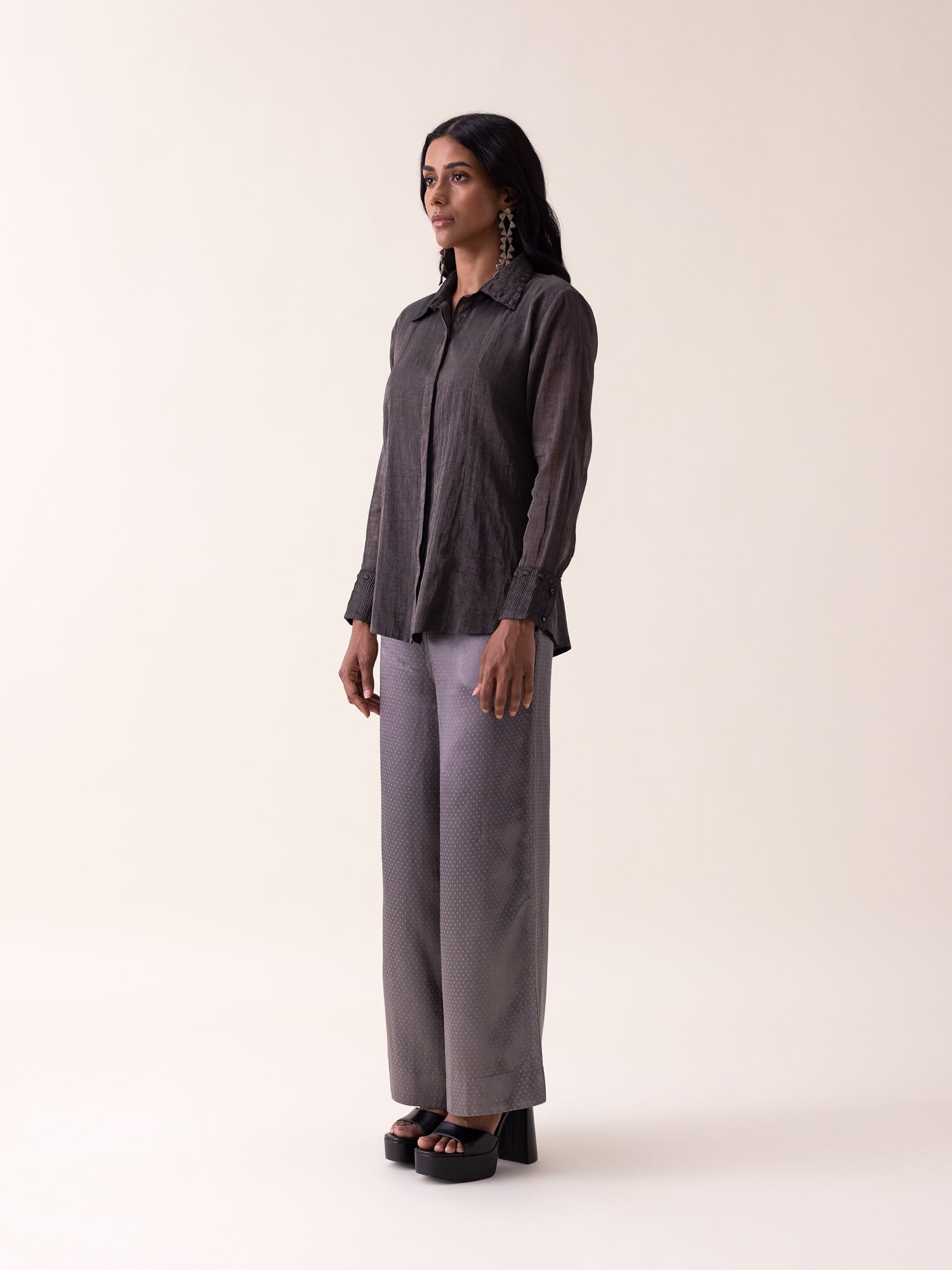 Claretta Charcoal Shirt