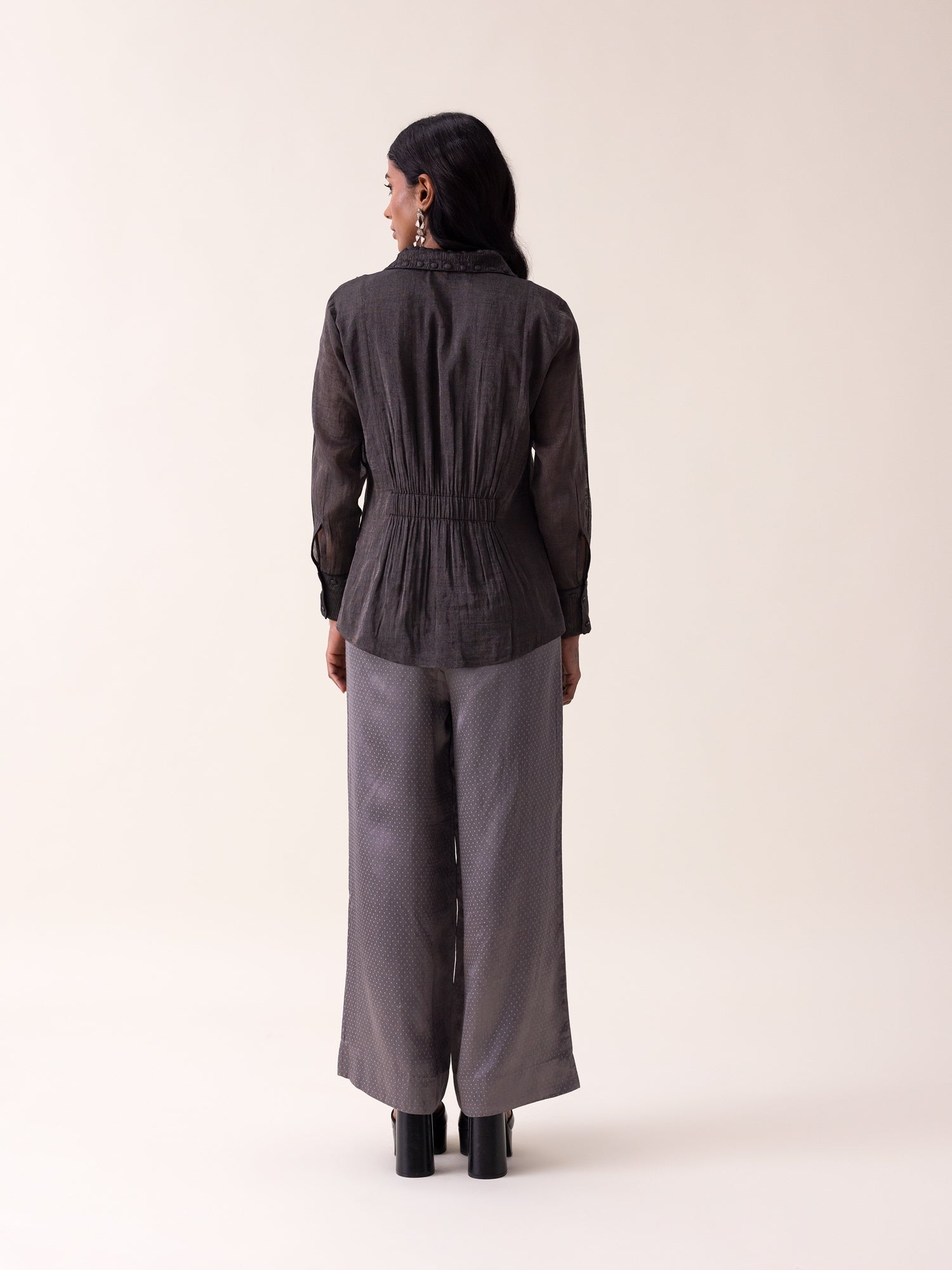 Claretta Charcoal Shirt