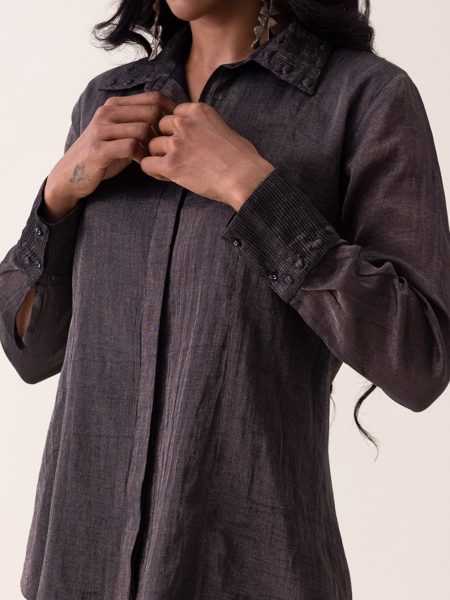 Claretta Charcoal Shirt