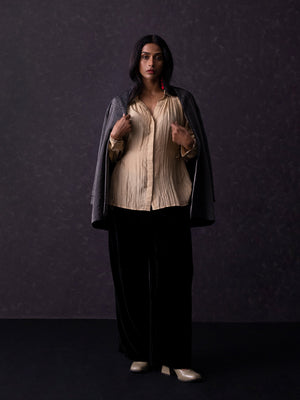 Jasper Charcoal Cape