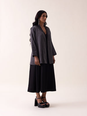 Jasper Charcoal Cape