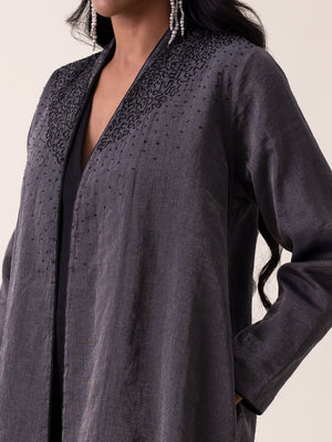 Jasper Charcoal Cape