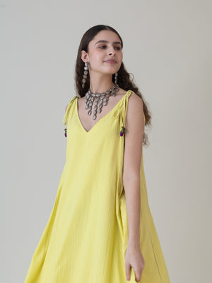 Shimun  Lime Dress