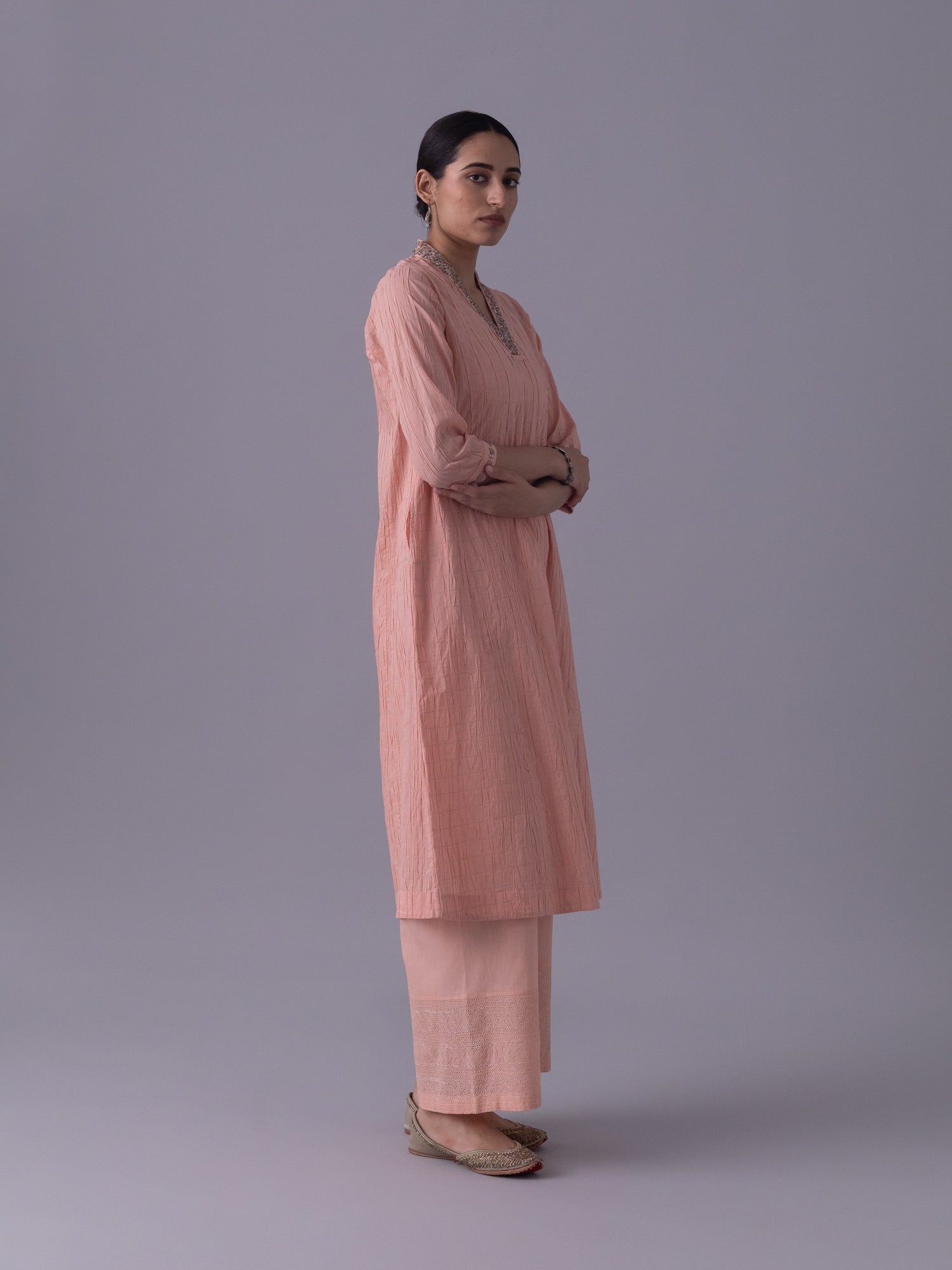 Neer Nude Kurta