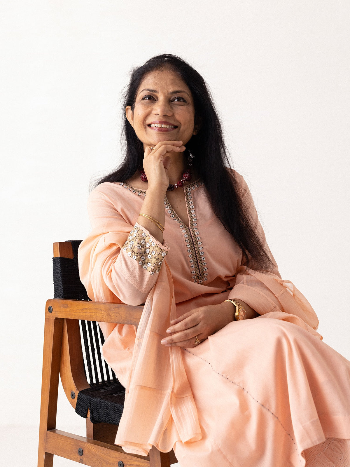 Vriksha Nude Kurta