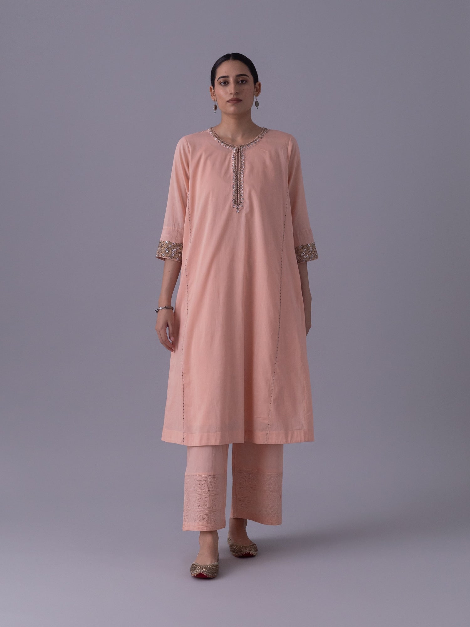 Vriksha Nude Kurta