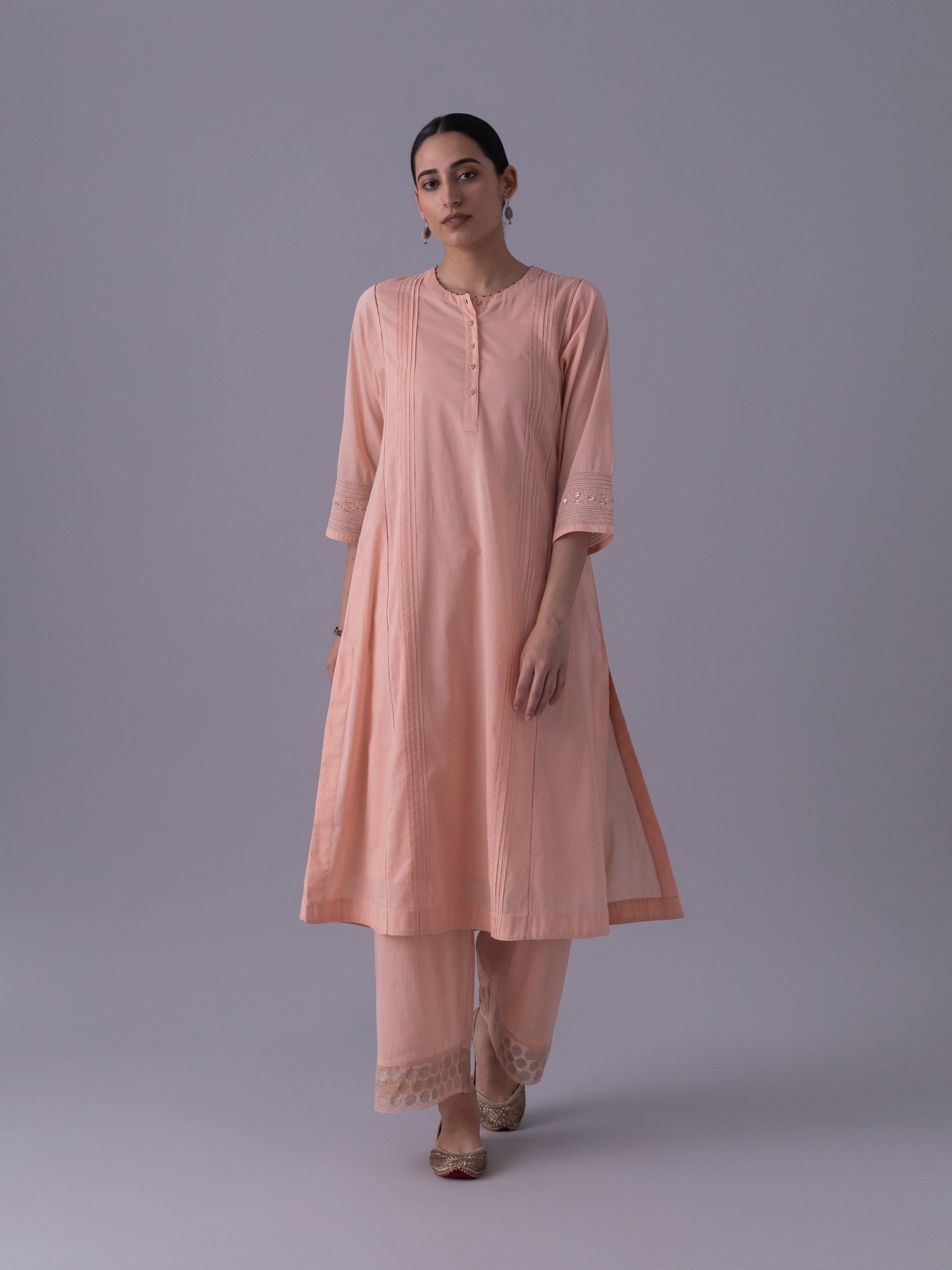 Sukoon Nude Kurta