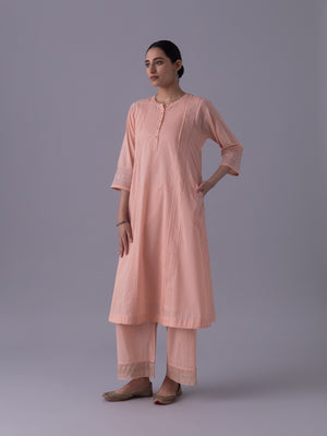 Sukoon Nude Kurta