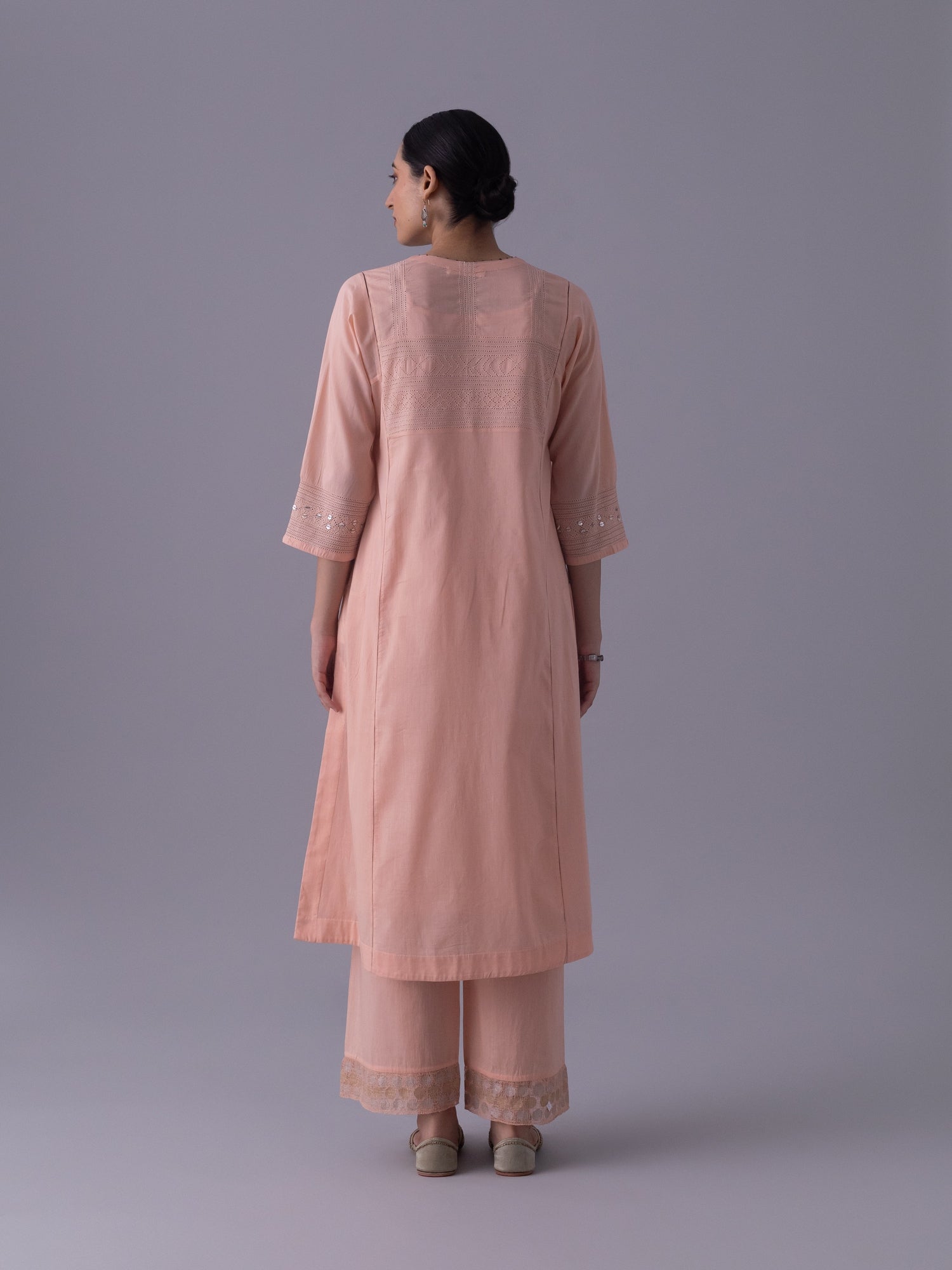 Sukoon Nude Kurta