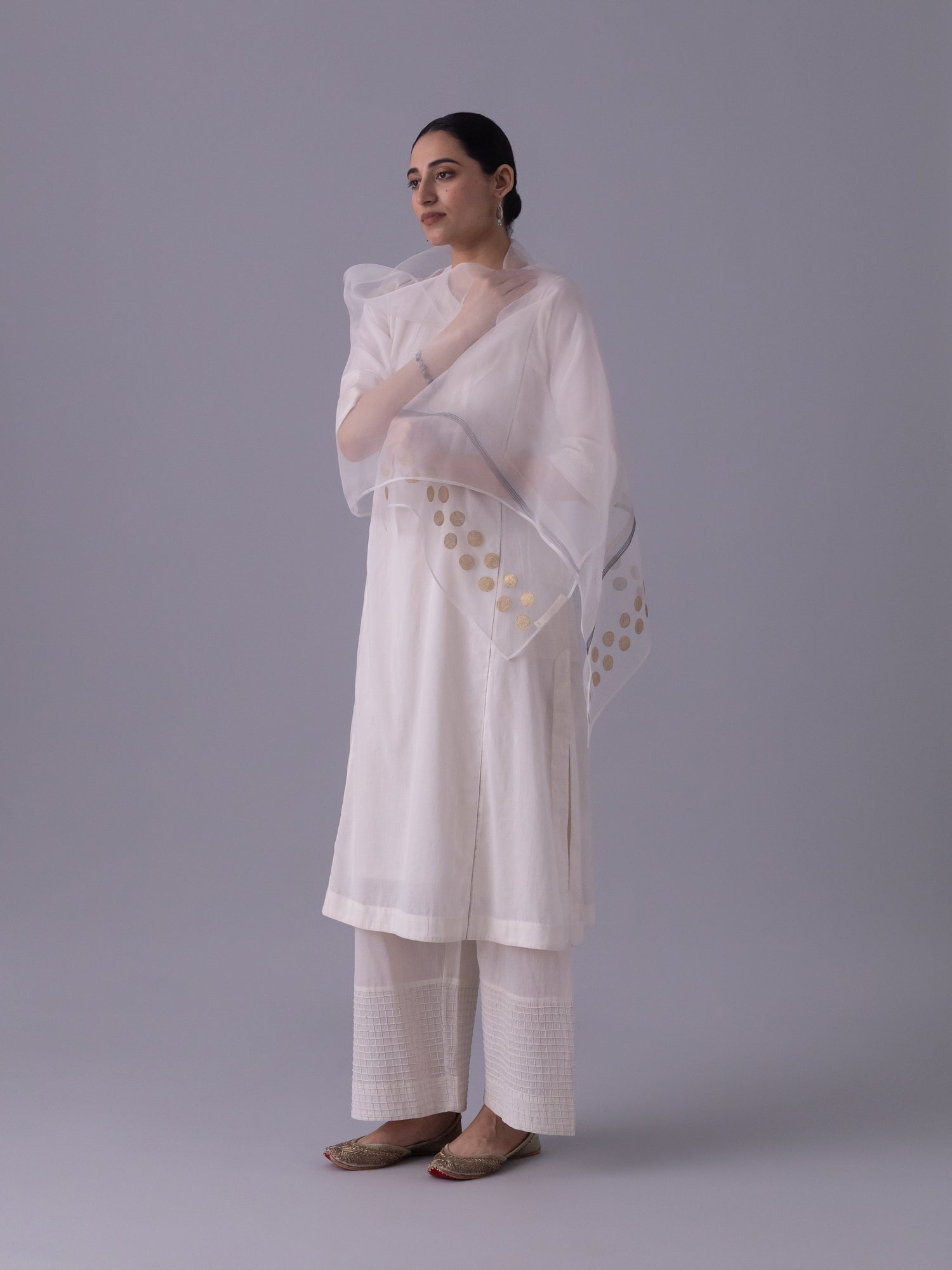 Tarab  Natural Kurta
