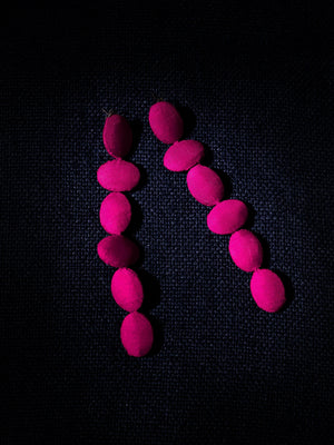 Fujimori Hot Pink Earrings