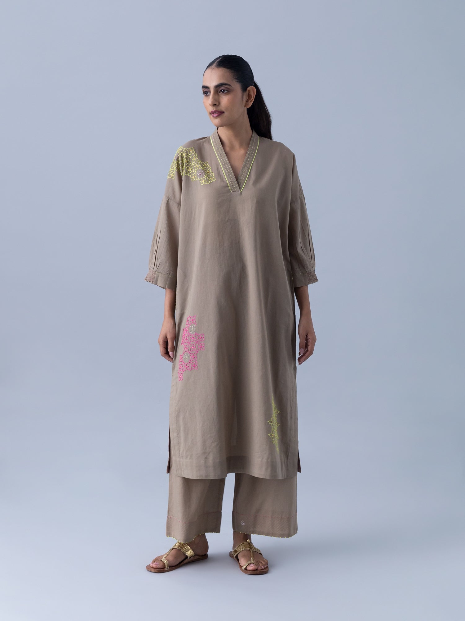 Chitrani Mud Kaftan