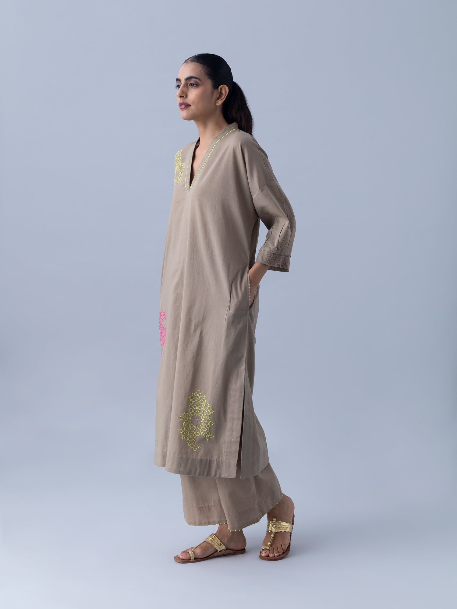 Chitrani Mud Kaftan