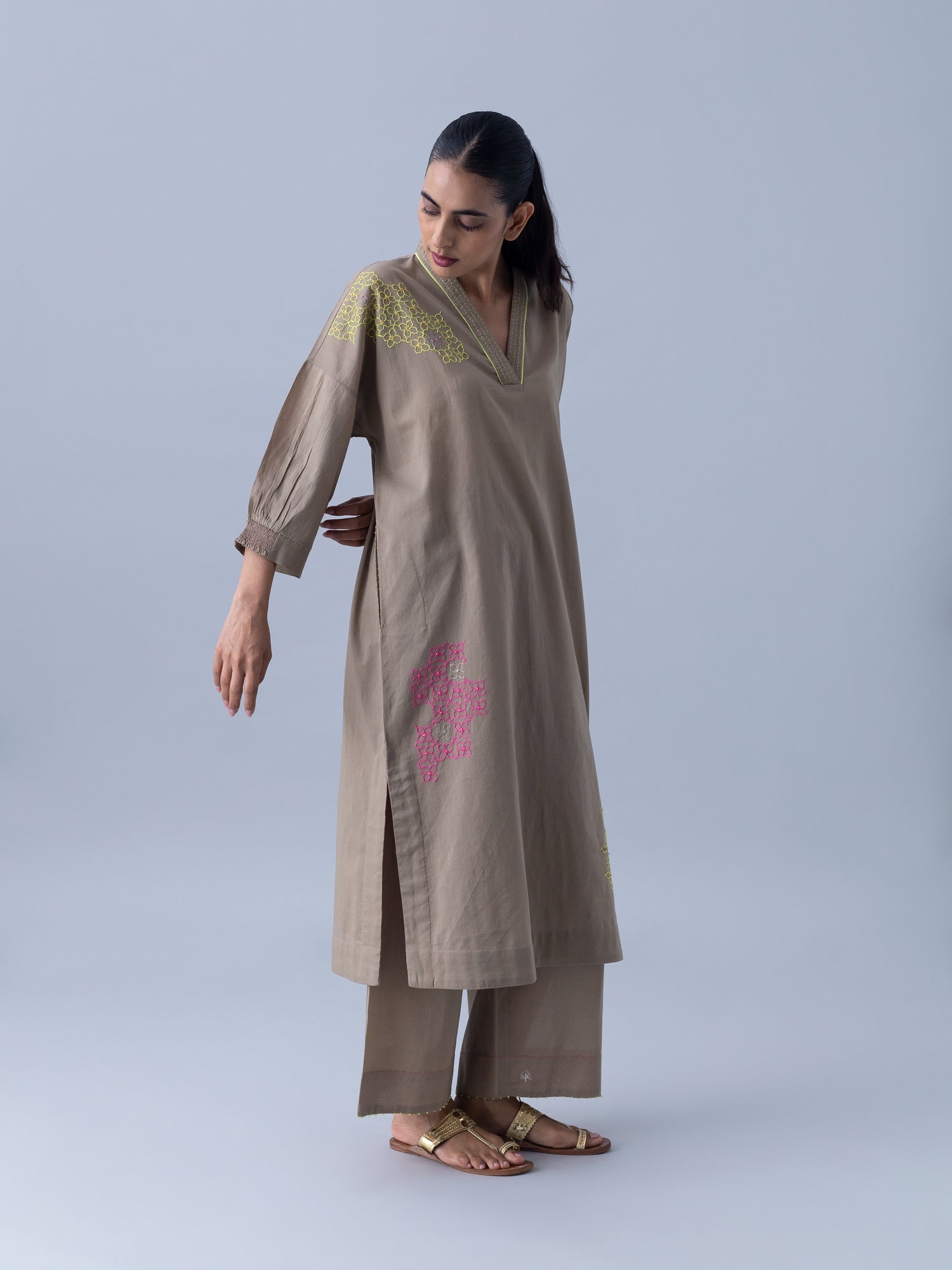 Chitrani Mud Kaftan