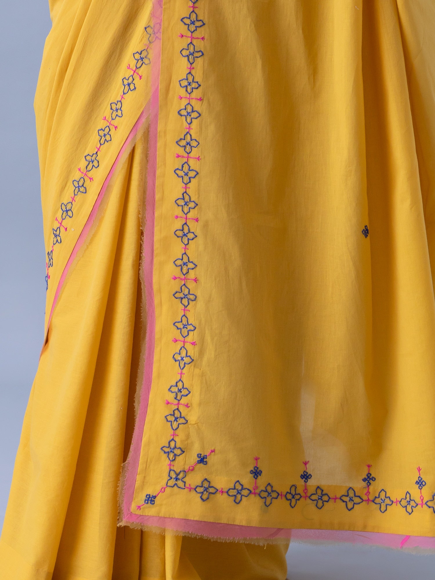 Neeti Yellow Saree
