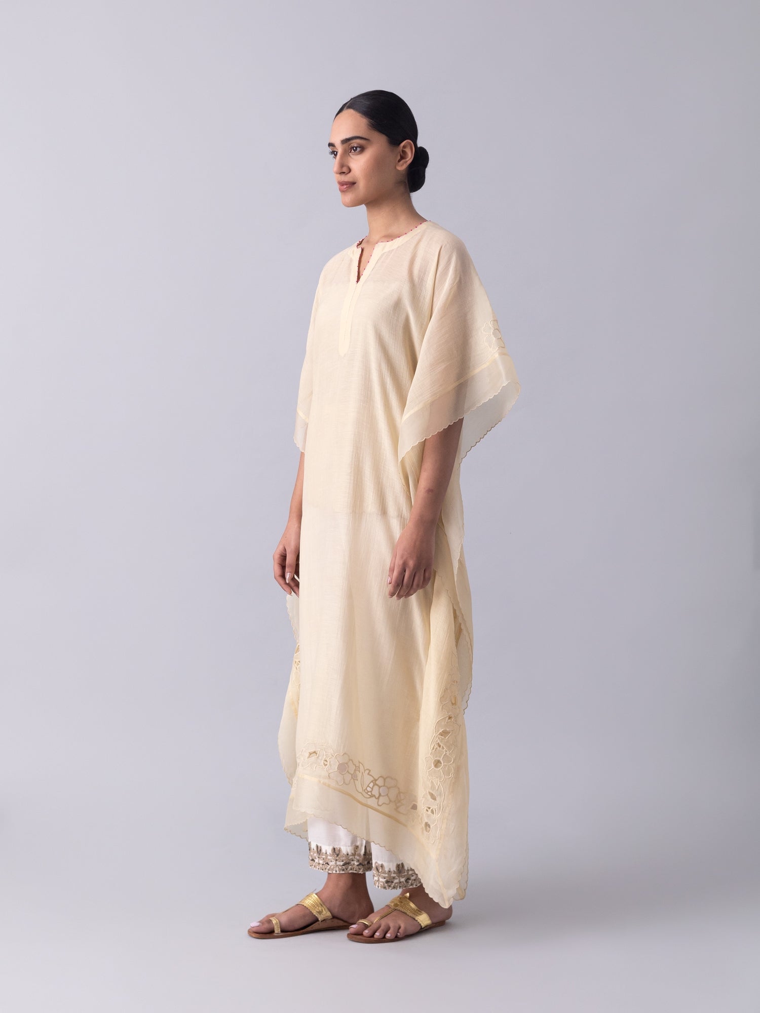 Garden Beige Kaftan