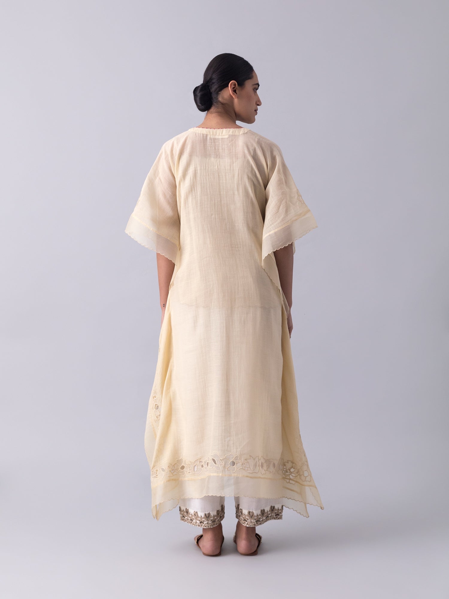 Garden Beige Kaftan