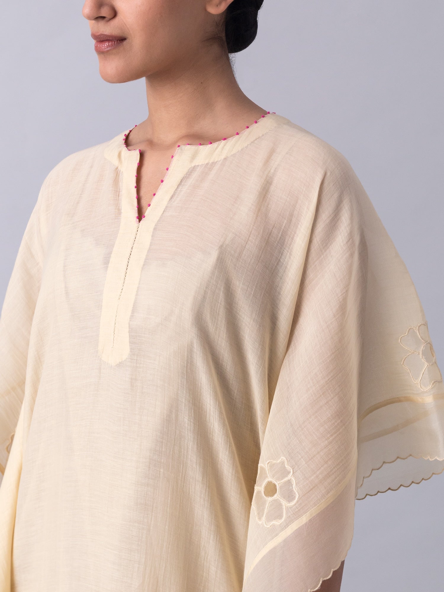 Garden Beige Kaftan