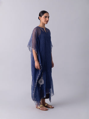 Mukur Blue Kaftan