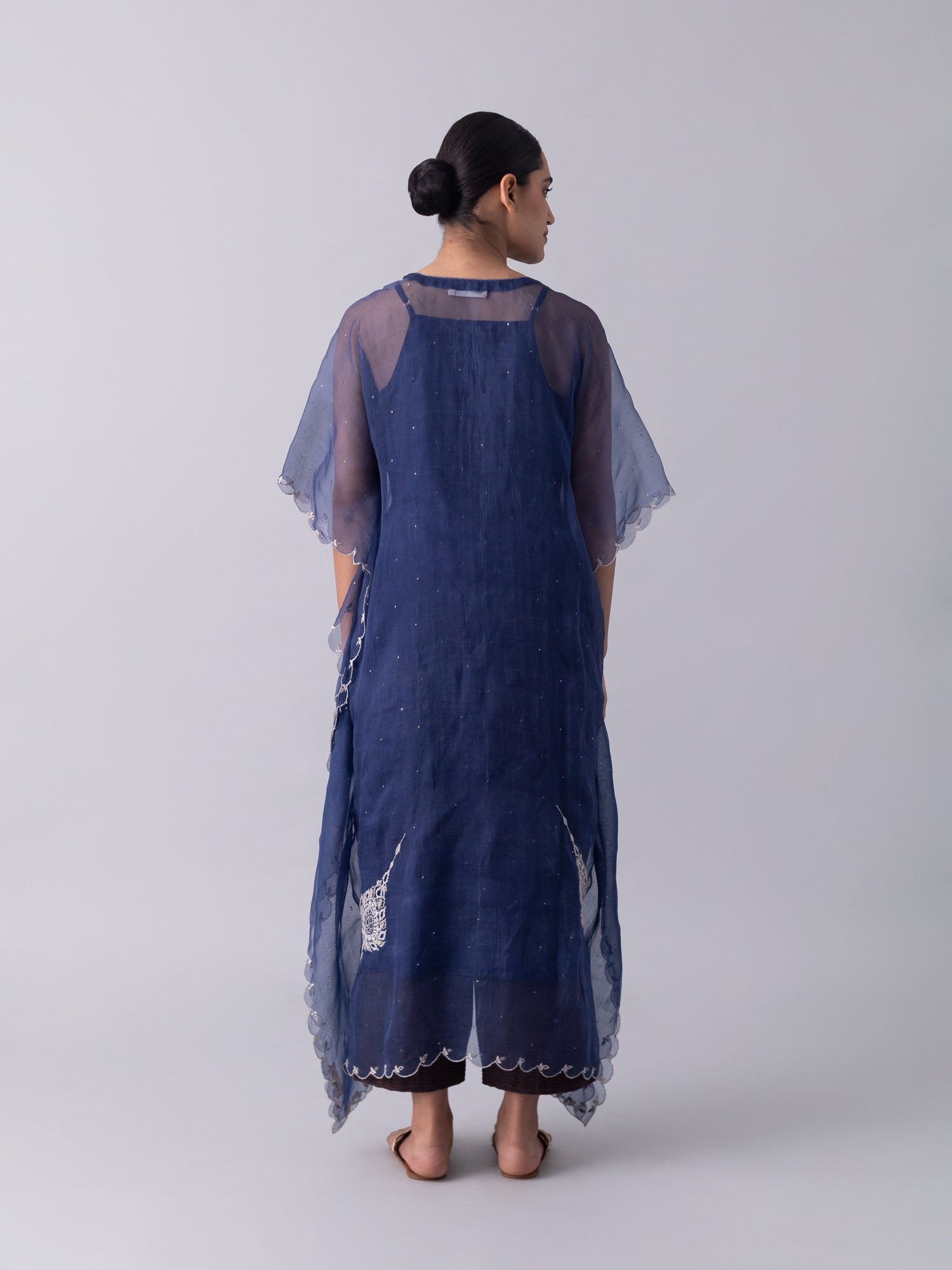 Mukur Blue Kaftan
