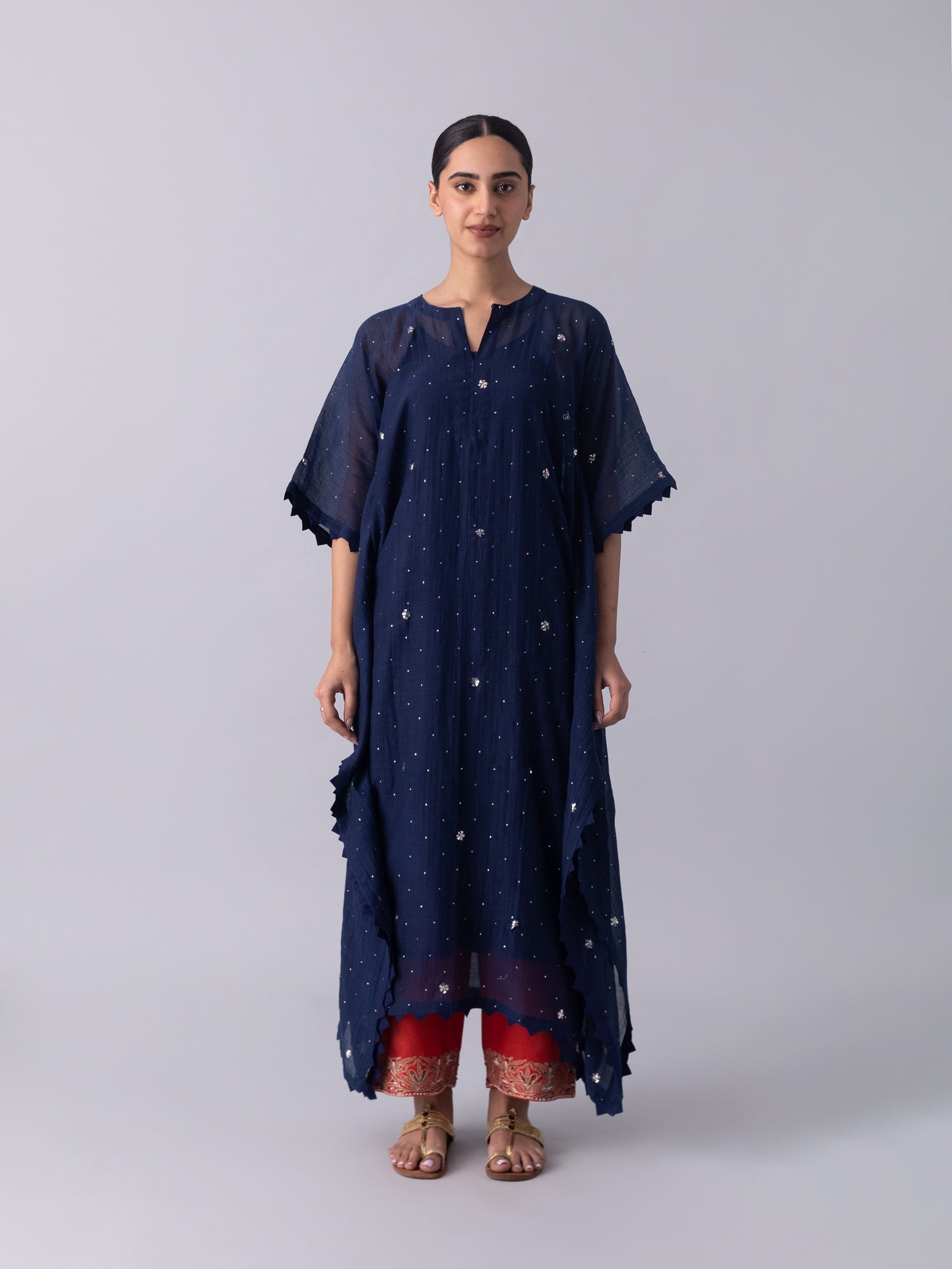 Ojal Blue Kaftan