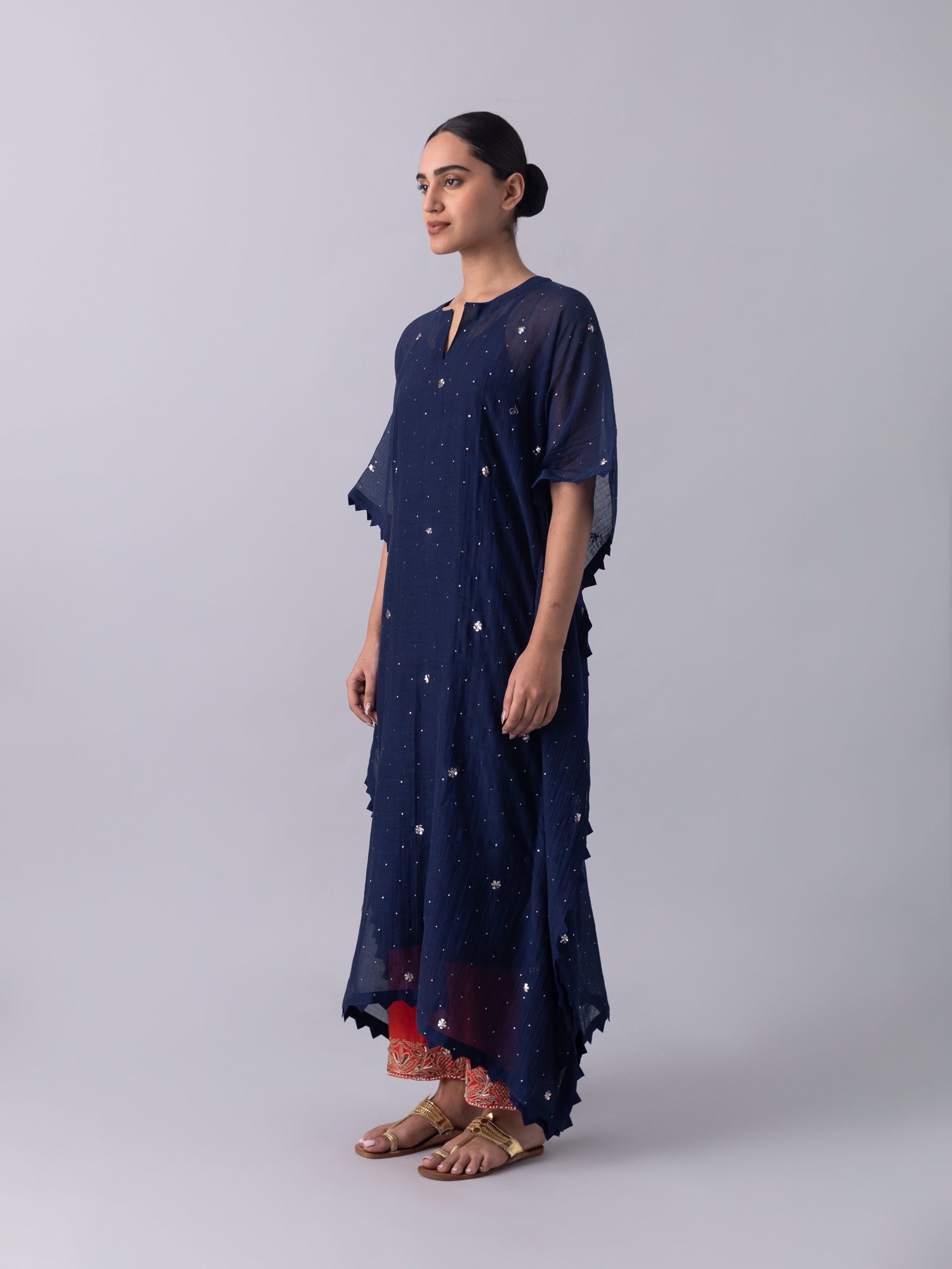 Ojal Blue Kaftan