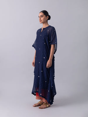 Ojal Blue Kaftan