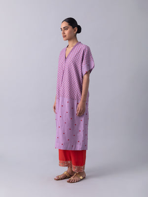 Nadiad Purple Kaftan