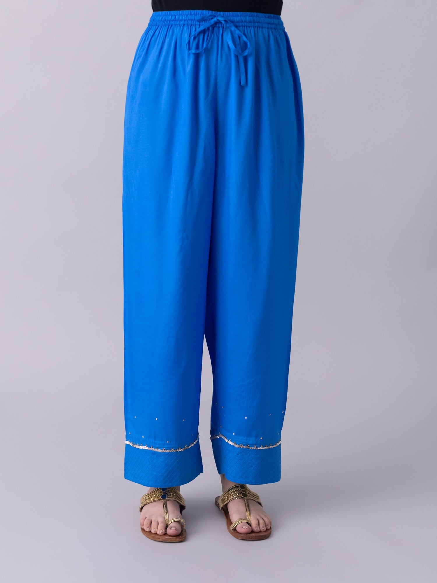 Poinsettia Blue Pyjama