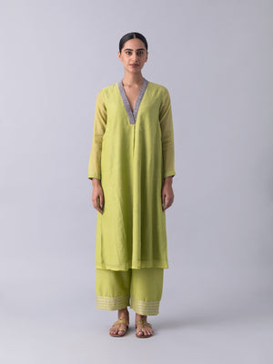 Kurinji Green Kurta