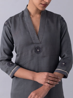 Ragminni Grey Kurta