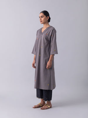 RuiPhool Grey Kurta