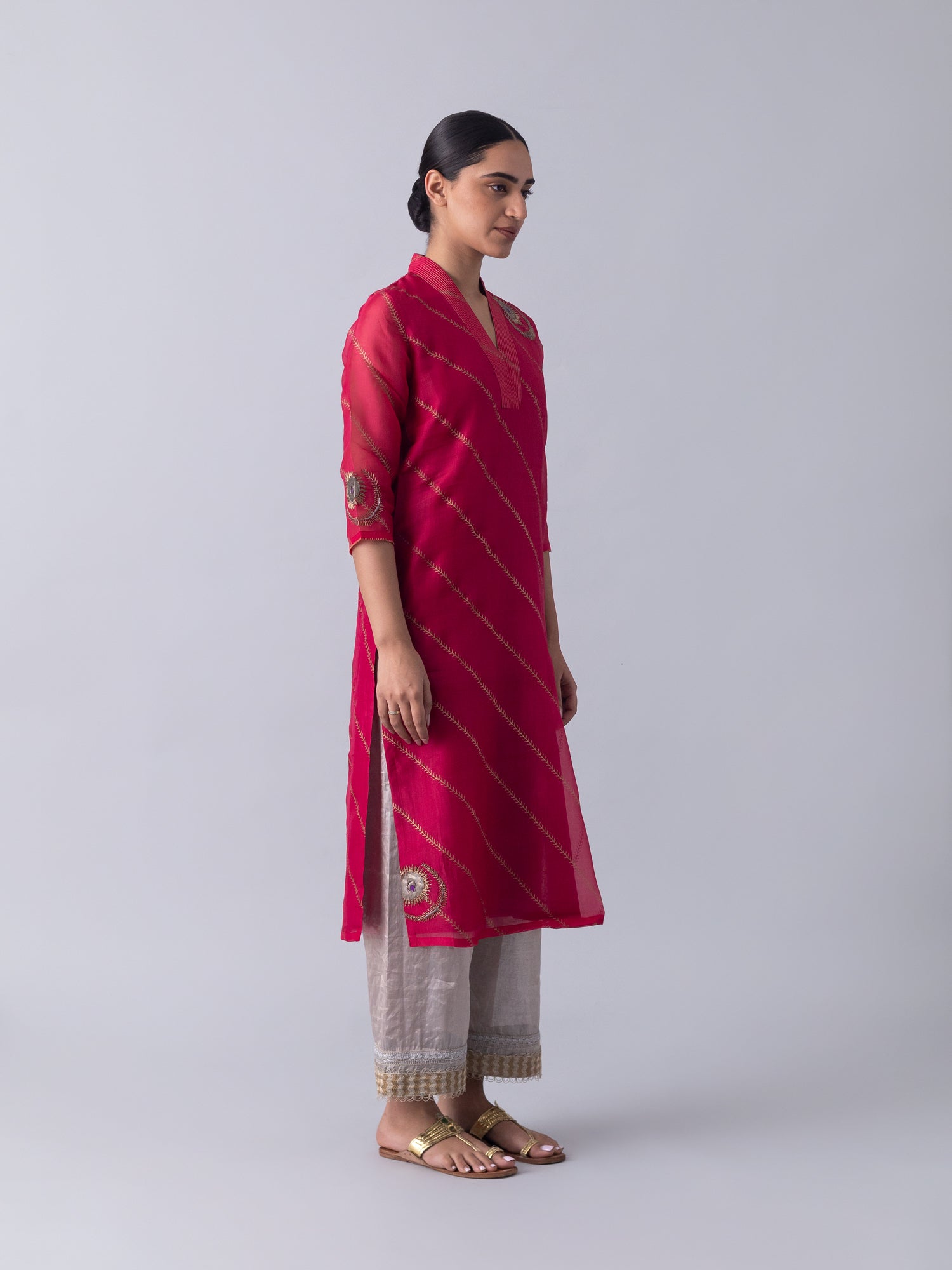 RuiPhool Red Kurta