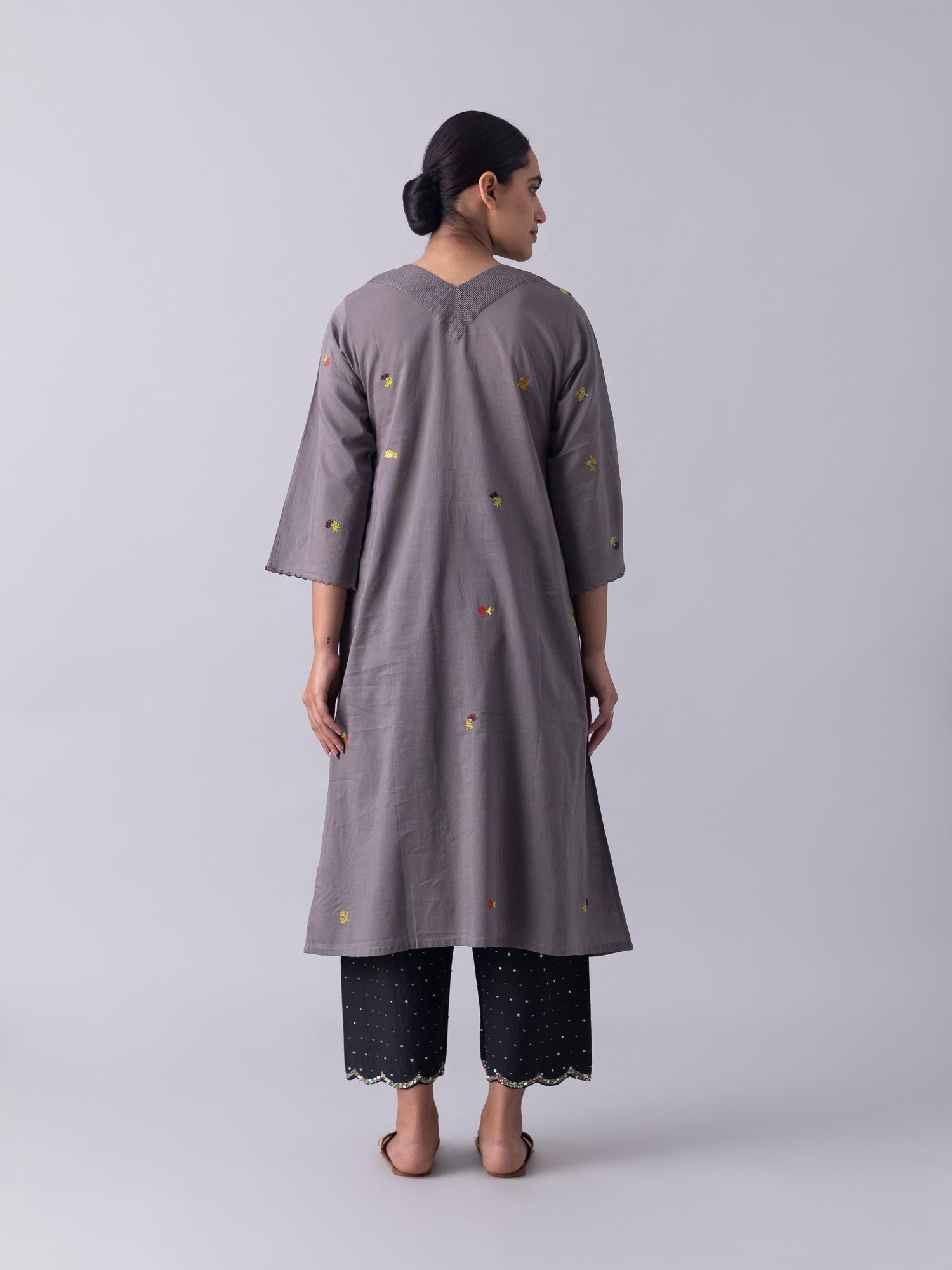 RuiPhool Grey Kurta