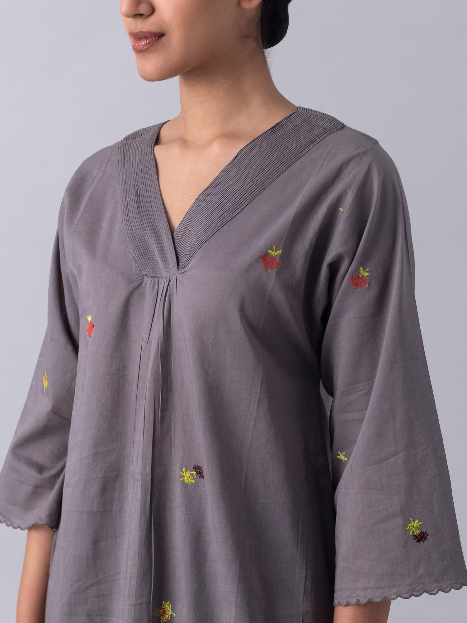 RuiPhool Grey Kurta