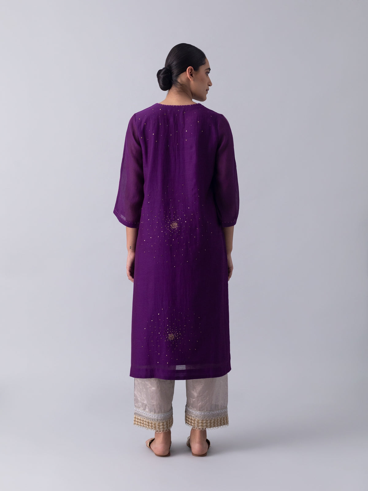 Sennet Purple Kurta