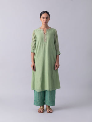 Kurinja Green Kurta
