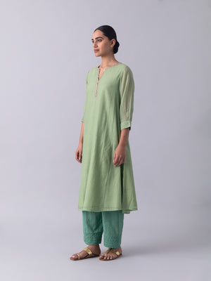 Kurinja Green Kurta