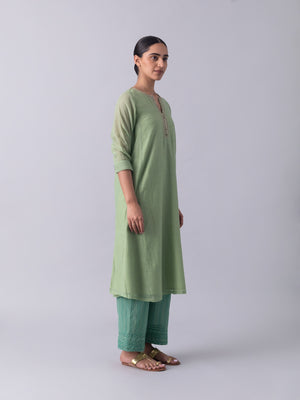 Kurinja Green Kurta