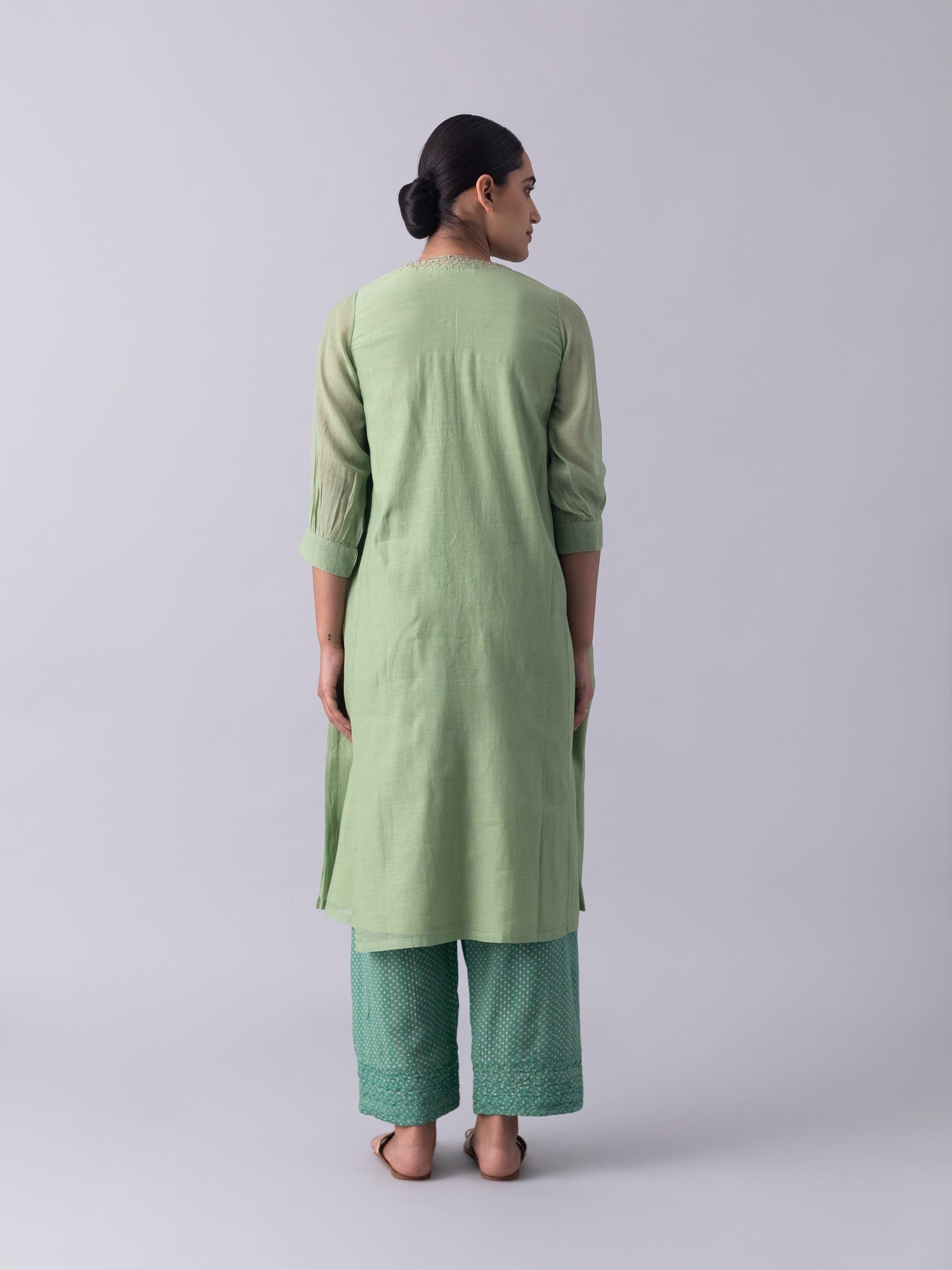 Kurinja Green Kurta