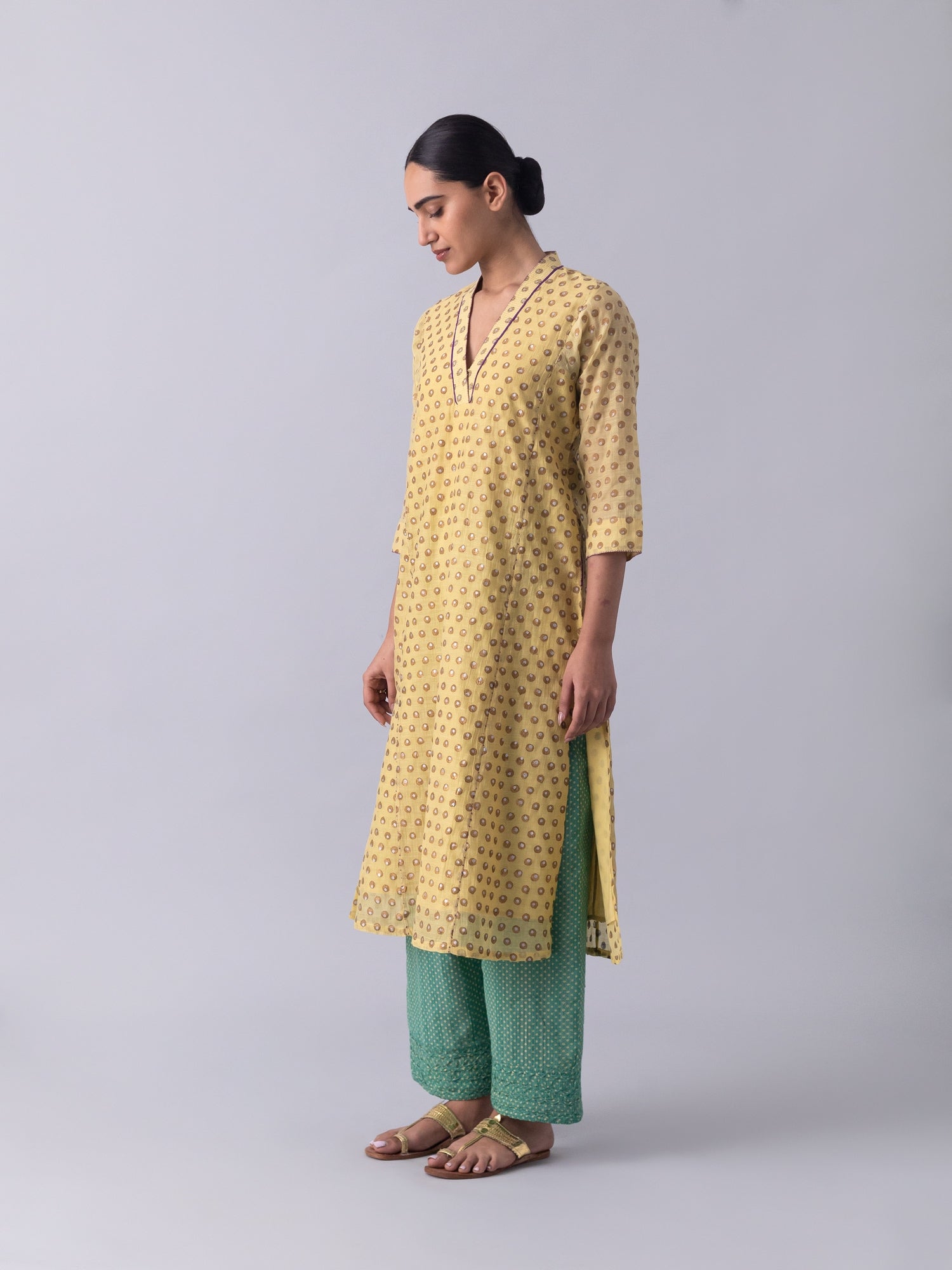 Nallini Yellow Kurta