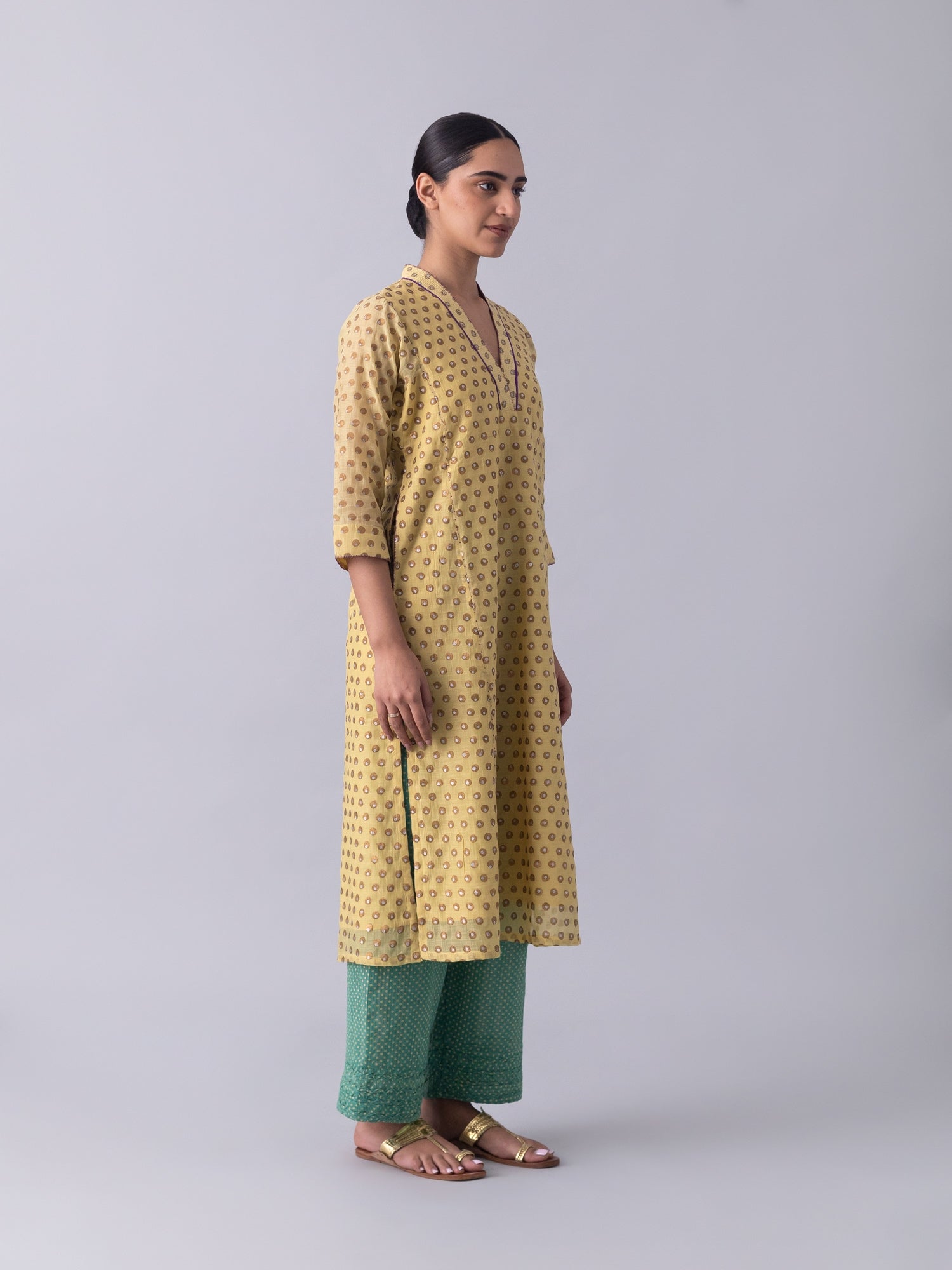 Nallini Yellow Kurta