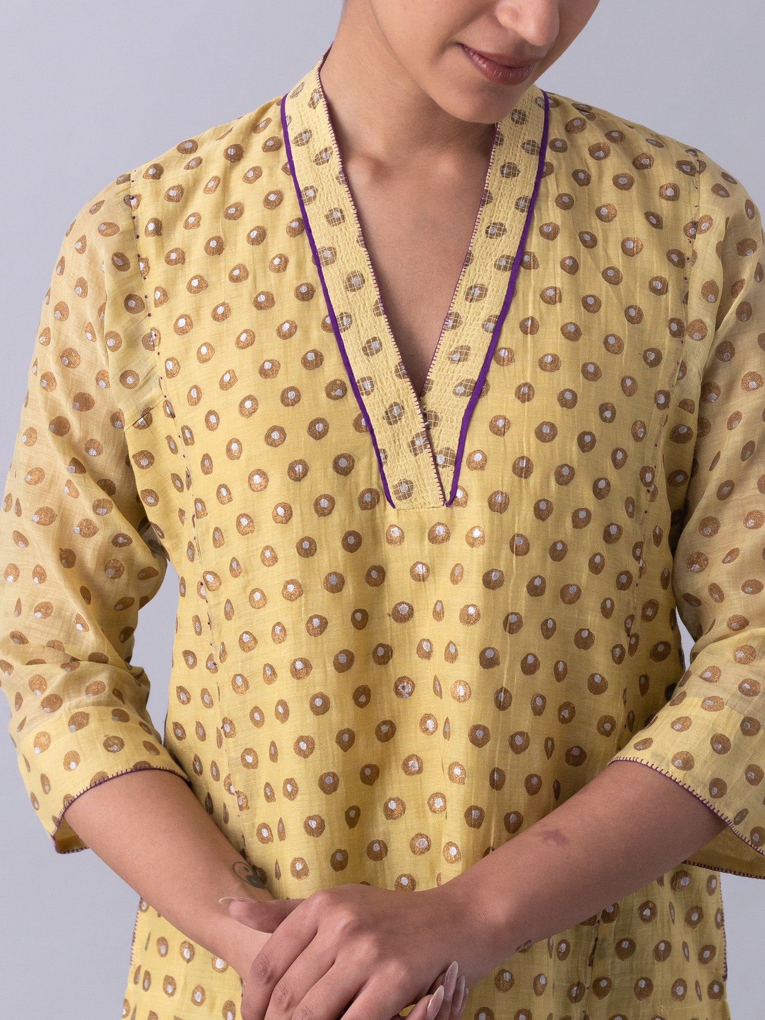 Nallini Yellow Kurta